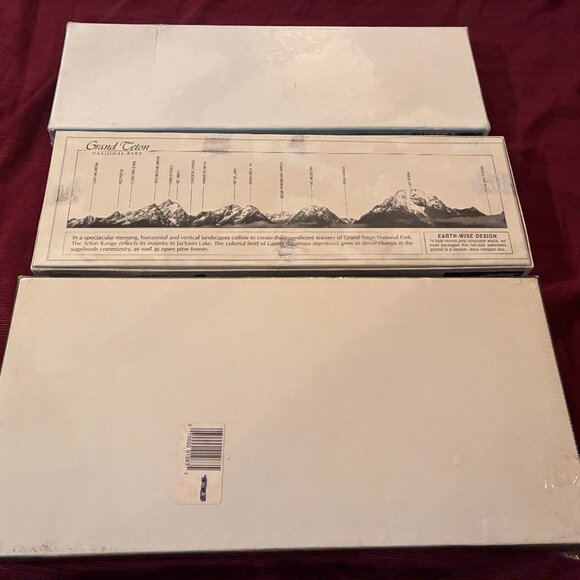 Lot of 3 Panoramic Sealed JIGSAW PUZZLES, 500-700 Pcs. - 3 Ft. Wide - Picture 4 of 4